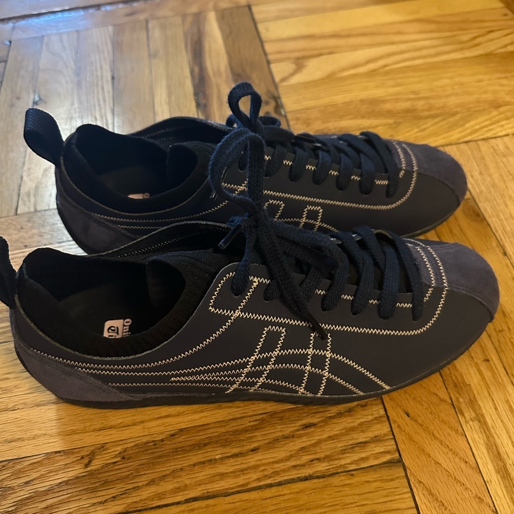 Onitsuka Tiger by Asics Women's Blue Sneakers - Picture 4 of 7